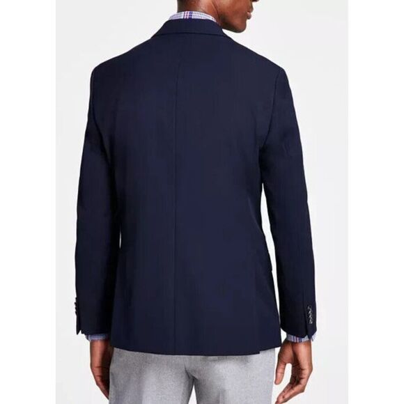 Michael Kors 4900133259 Men's Sz 44R Navy Classic-Fit Stretch Solid Blazers - Picture 12 of 12